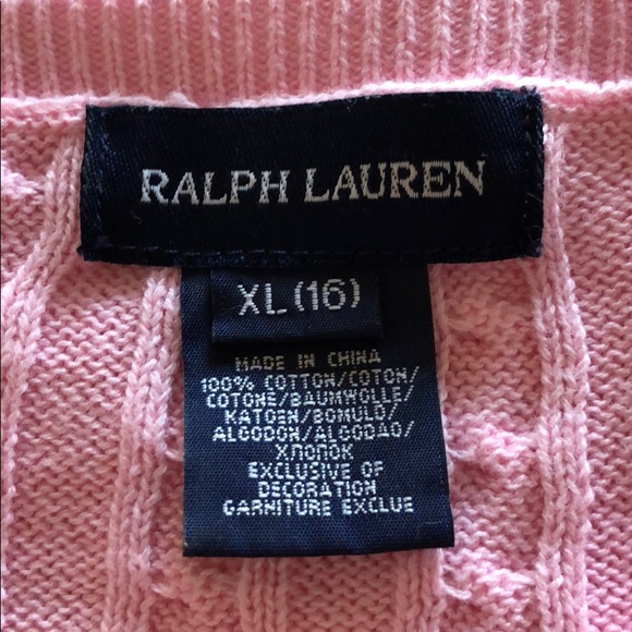 NOT FOR SALE!!!! POLO RALPH LAUREN CARDIGAN SWEATER - Picture 3 of 4